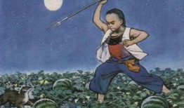 闰土吃瓜牵着猹,一场夏日的瓜田奇遇